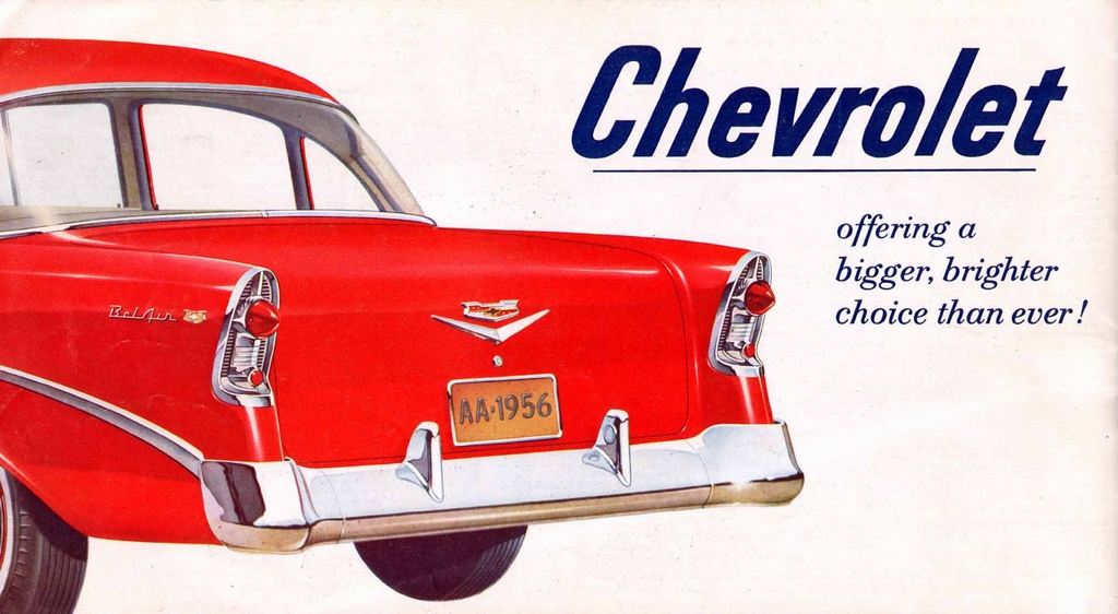 1956 Chevrolet Prestige Brochure Page 17